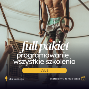 Programowanie - FULL PAKIET (wszystkie szkolenia)