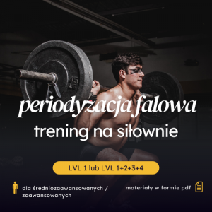 Upper-Lower Body - Periodyzacja falowa - trening na siłownie